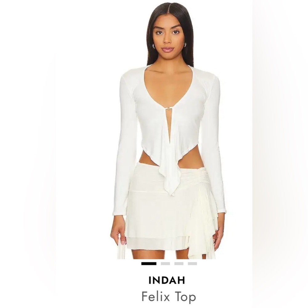 Indah Women's White Felix Top